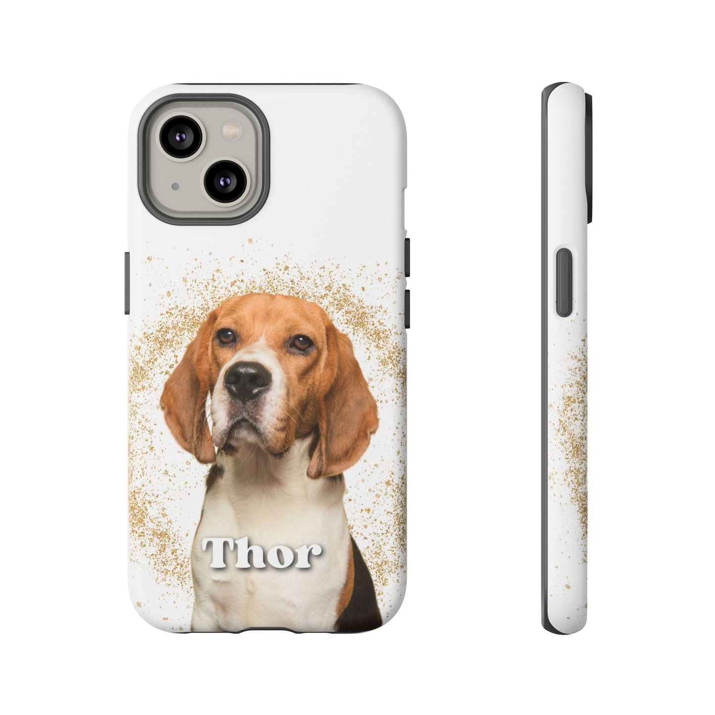 Personalized Dog Phone Case - Custom Pet Dog Cat Design