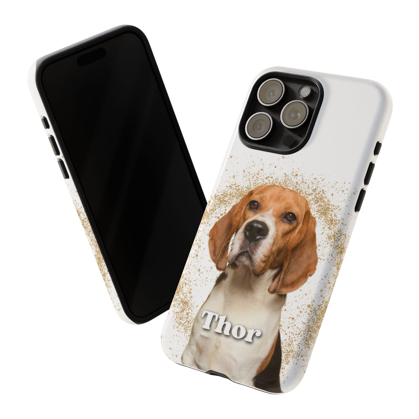 Personalized Dog Phone Case - Custom Pet Dog Cat Design