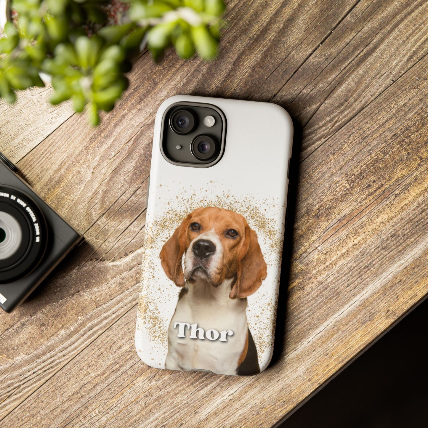 Personalized Dog Phone Case - Custom Pet Dog Cat Design