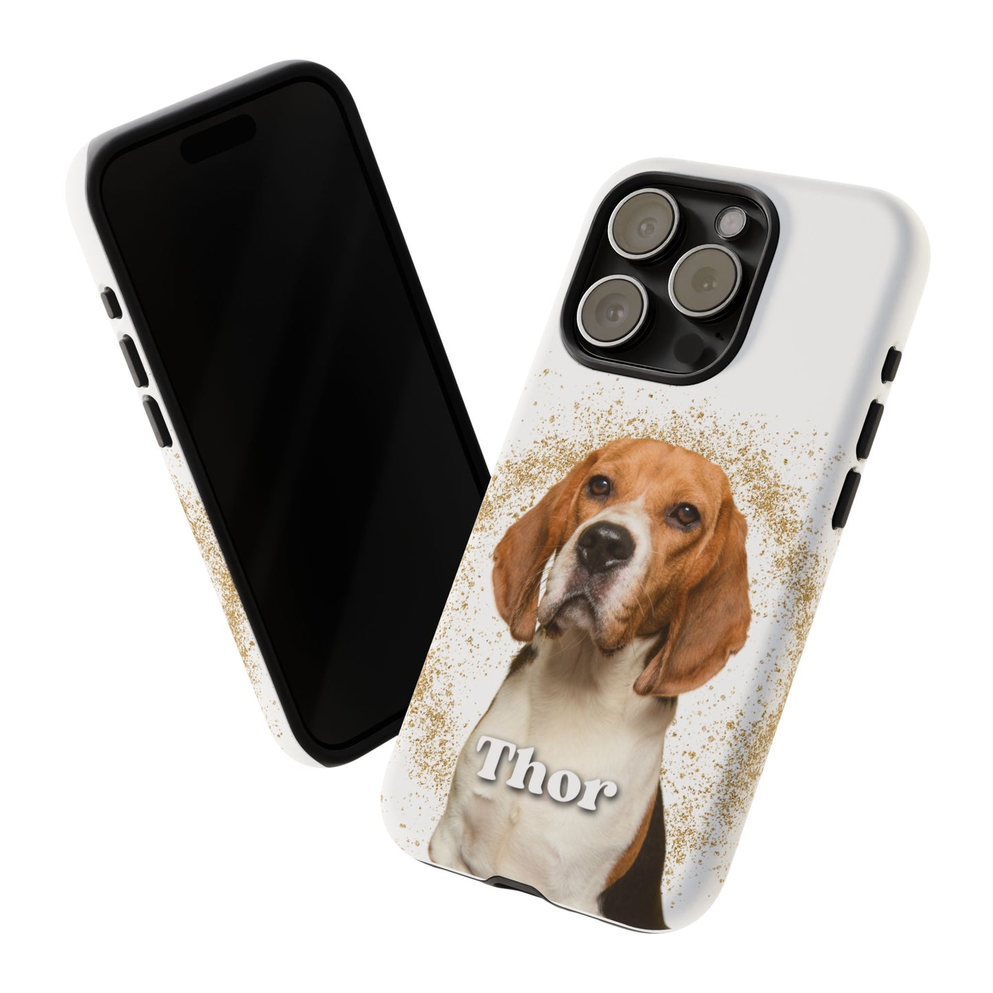 Personalized Dog Phone Case - Custom Pet Dog Cat Design