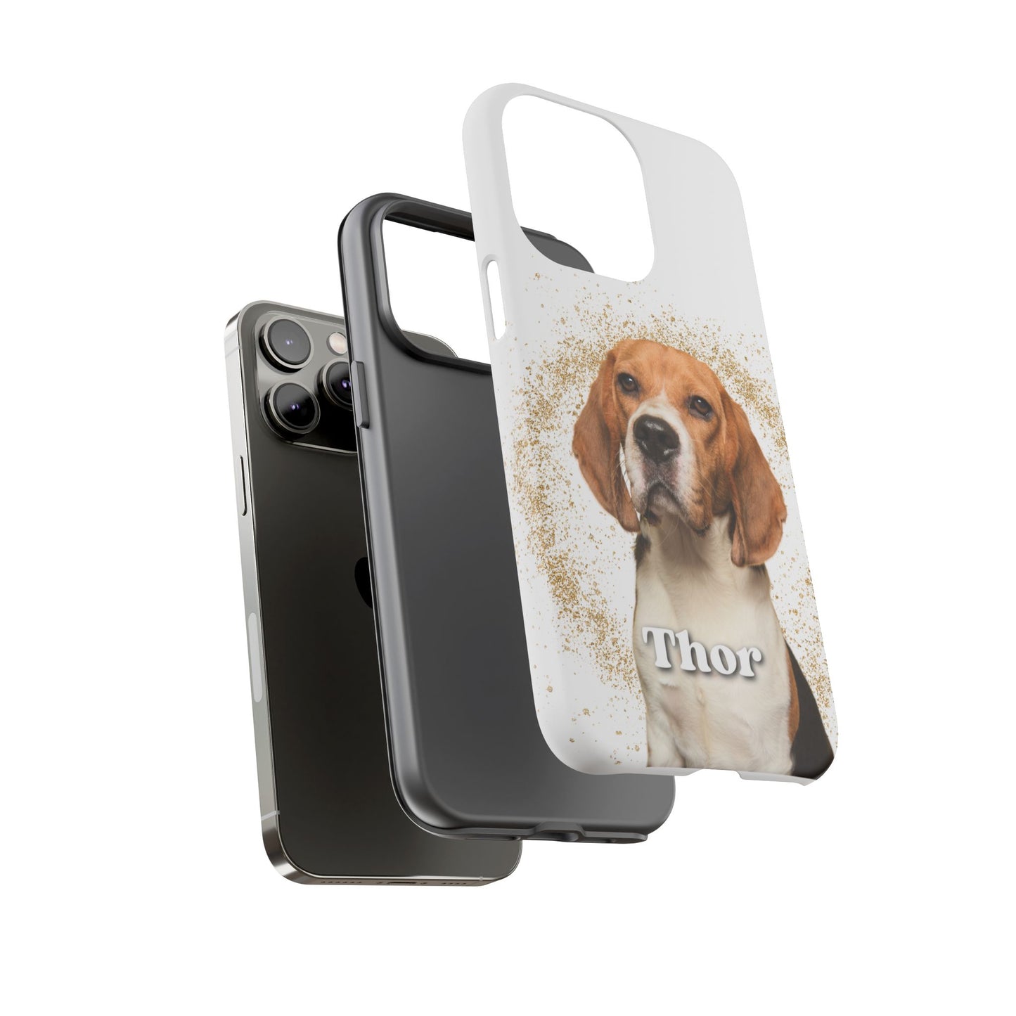 Personalized Dog Phone Case - Custom Pet Dog Cat Design