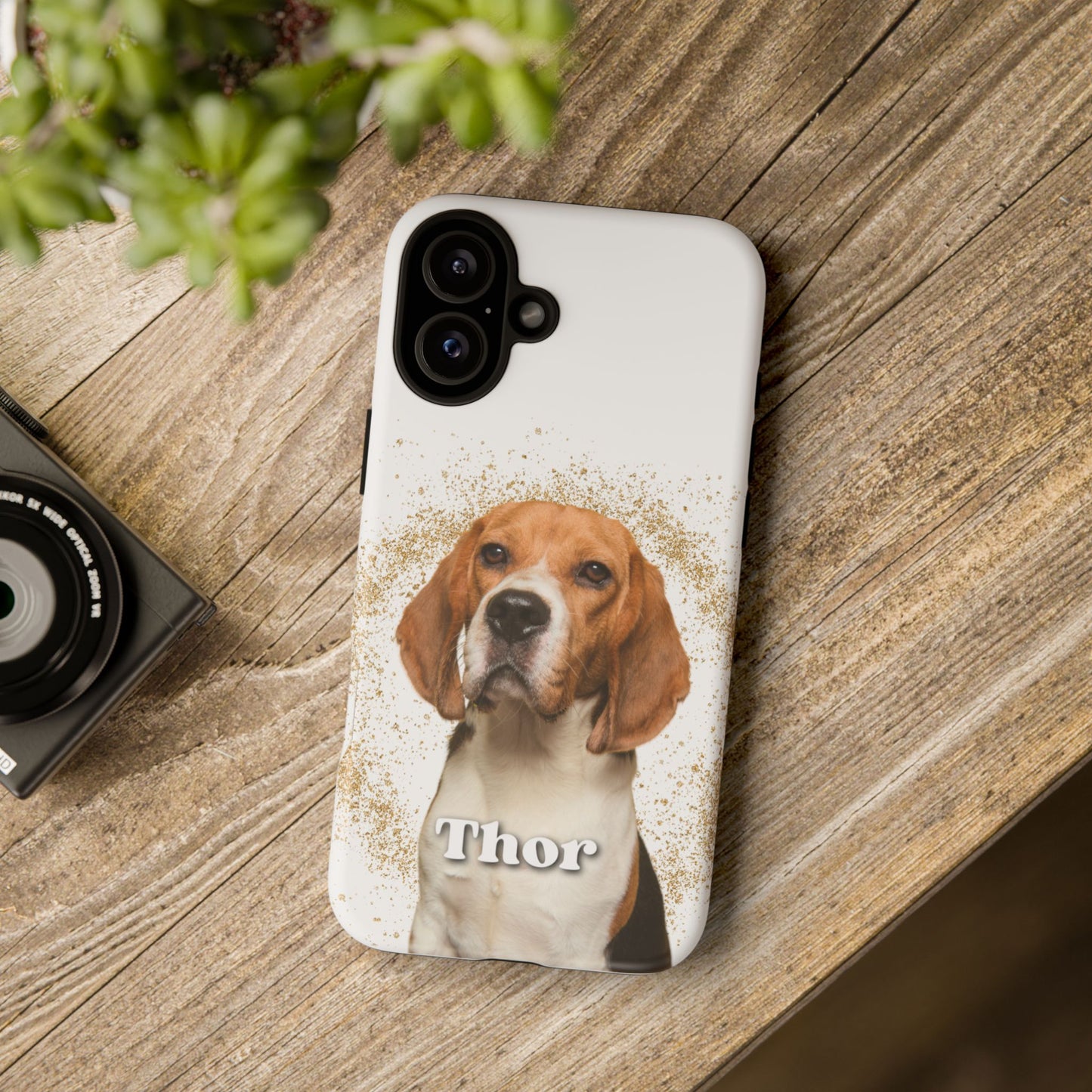 Personalized Dog Phone Case - Custom Pet Dog Cat Design