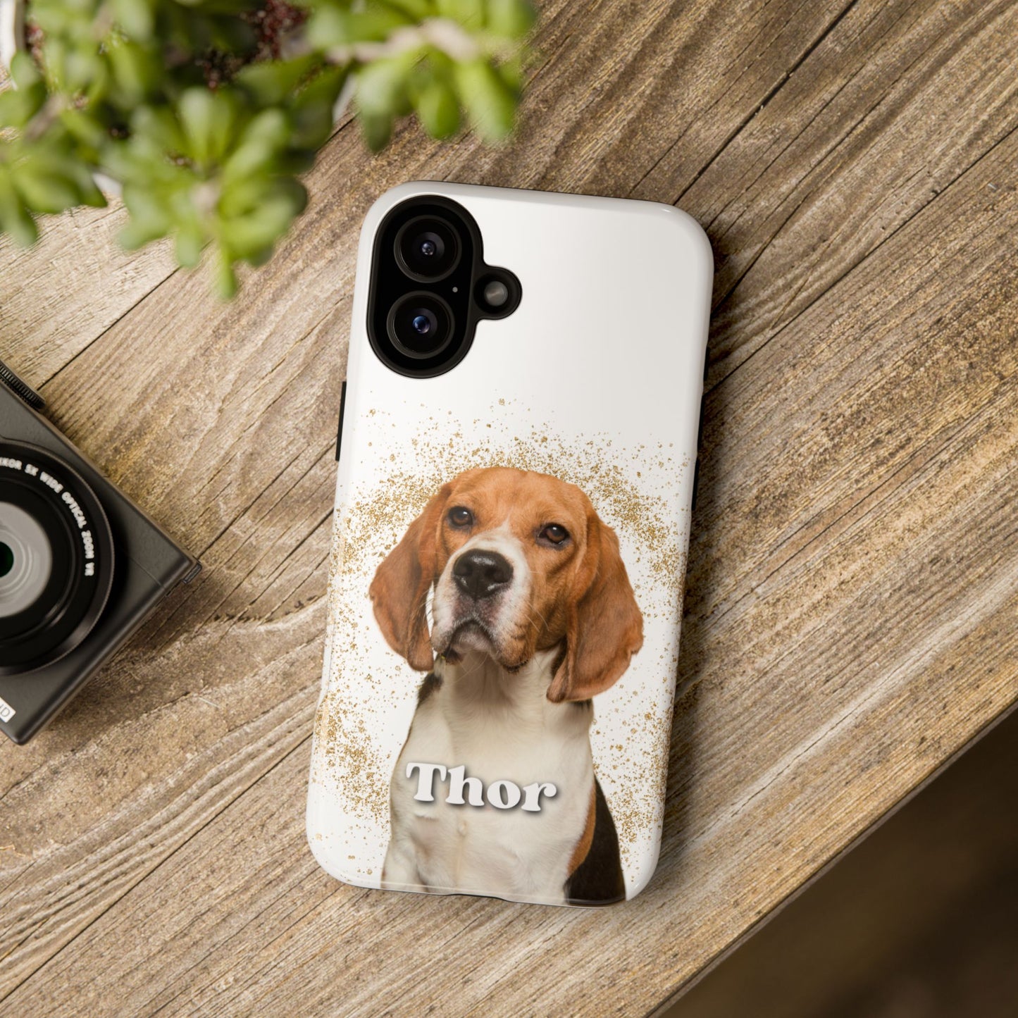 Personalized Dog Phone Case - Custom Pet Dog Cat Design