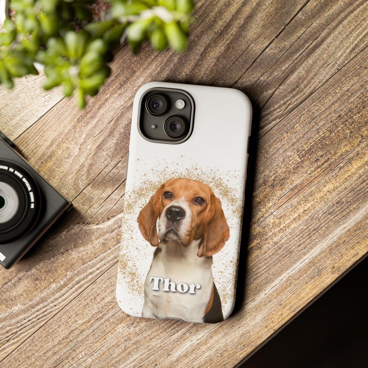 Personalized Dog Phone Case - Custom Pet Dog Cat Design