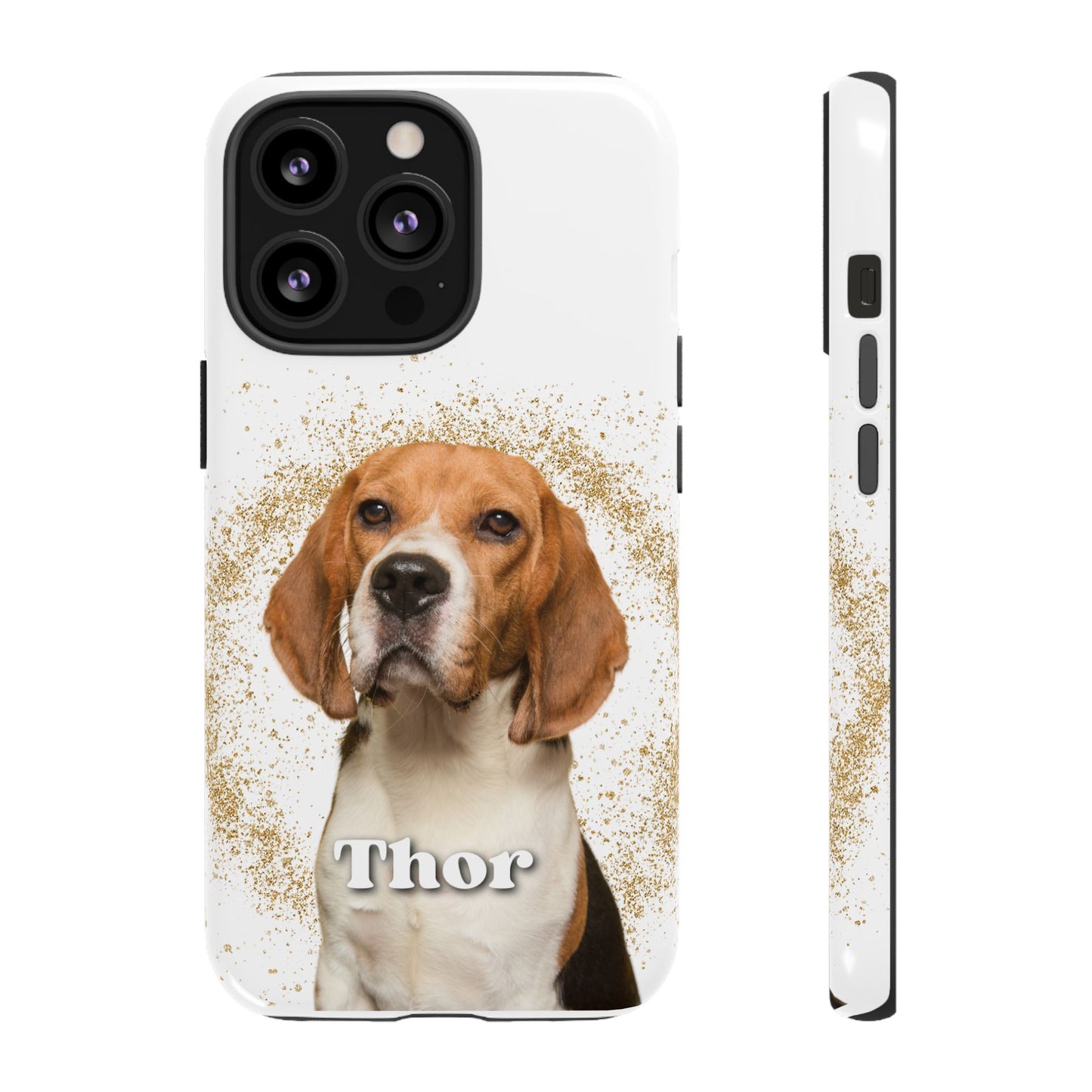 Personalized Dog Phone Case - Custom Pet Dog Cat Design