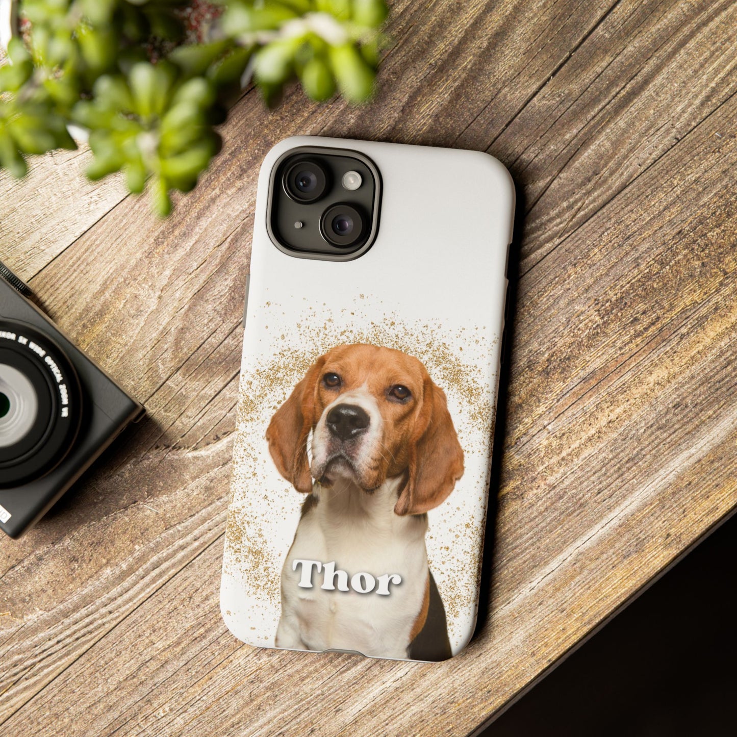 Personalized Dog Phone Case - Custom Pet Dog Cat Design