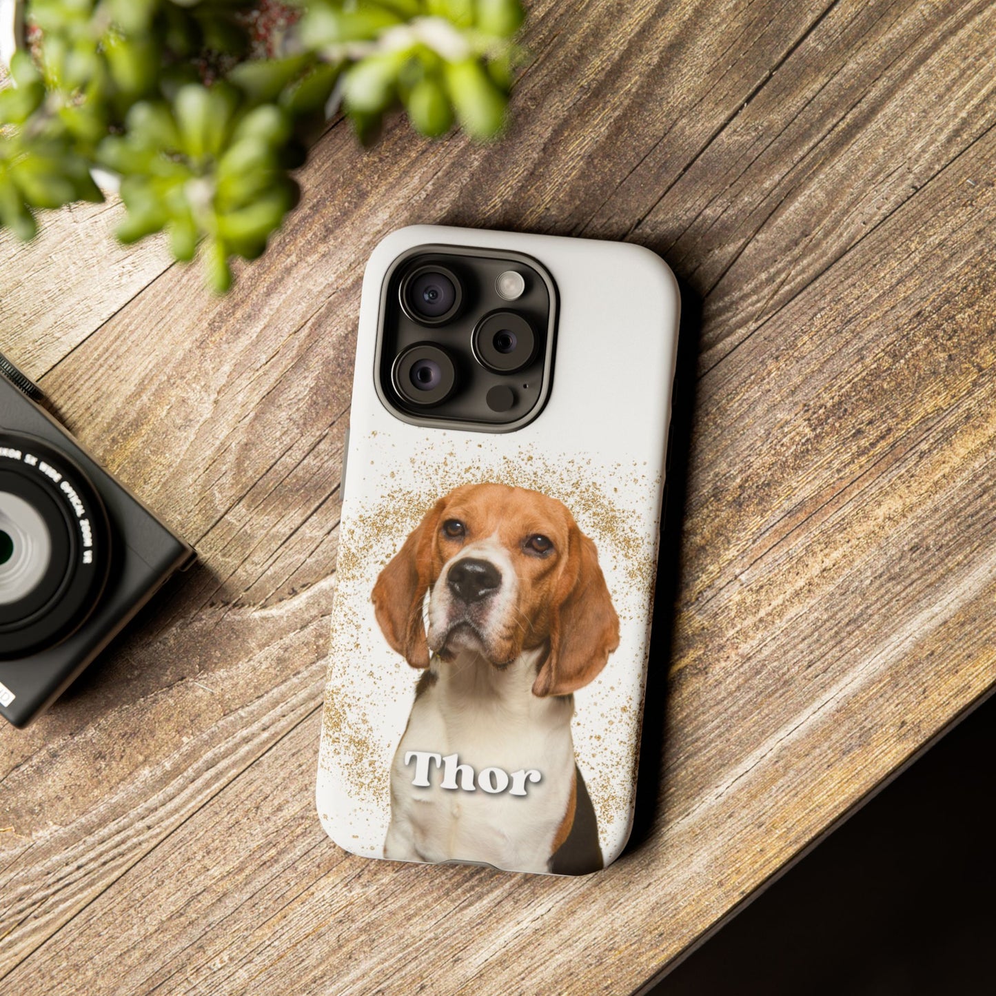 Personalized Dog Phone Case - Custom Pet Dog Cat Design