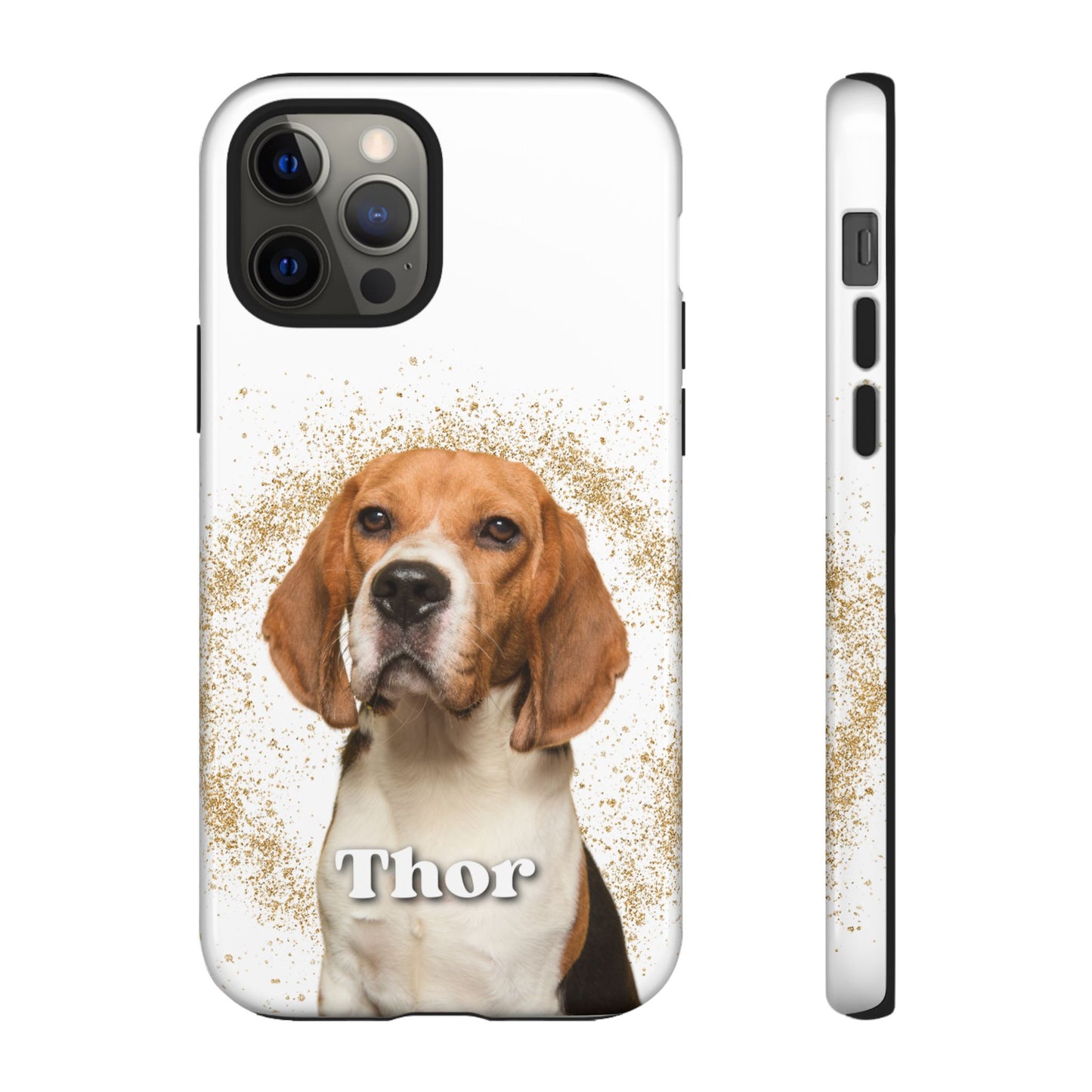 Personalized Dog Phone Case - Custom Pet Dog Cat Design