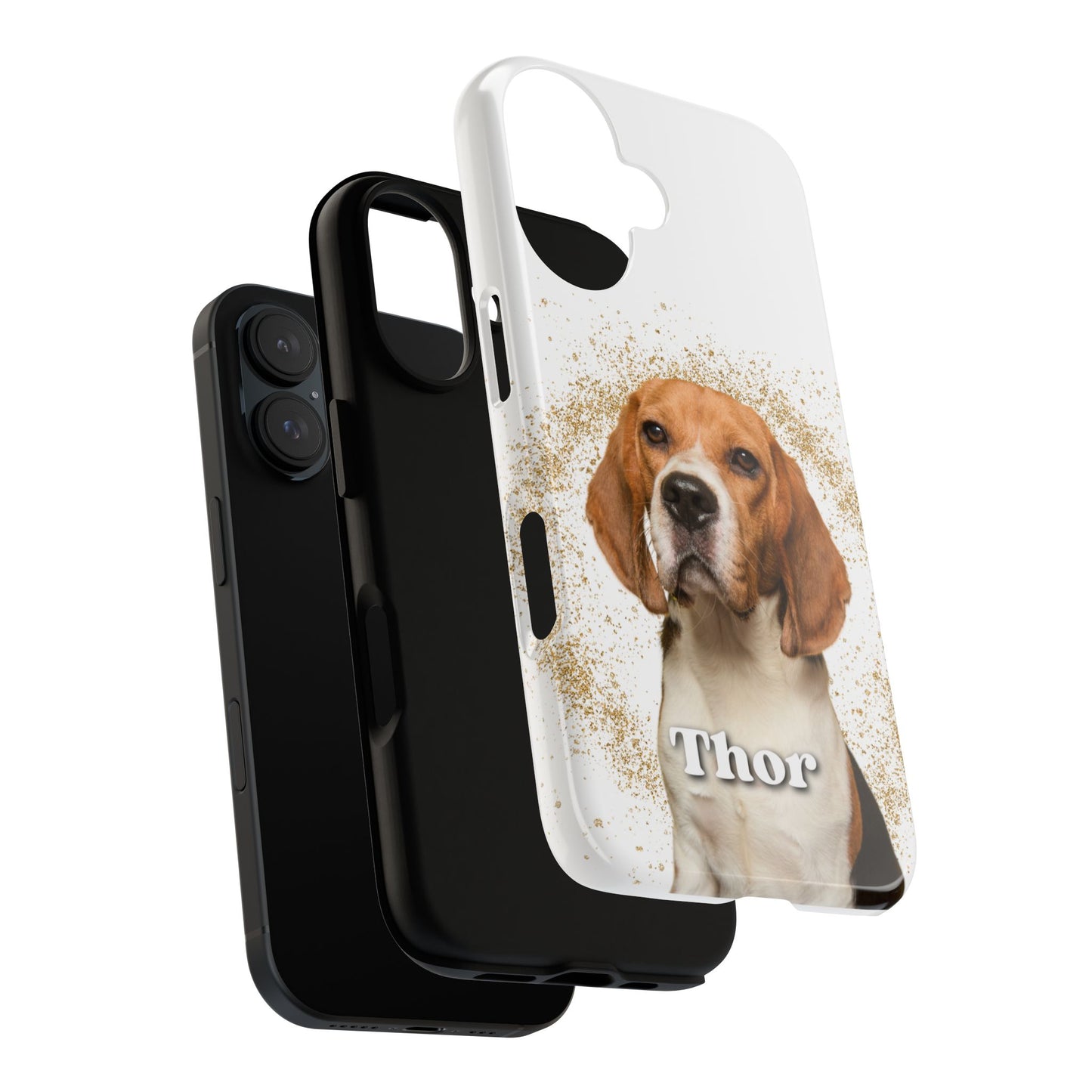 Personalized Dog Phone Case - Custom Pet Dog Cat Design