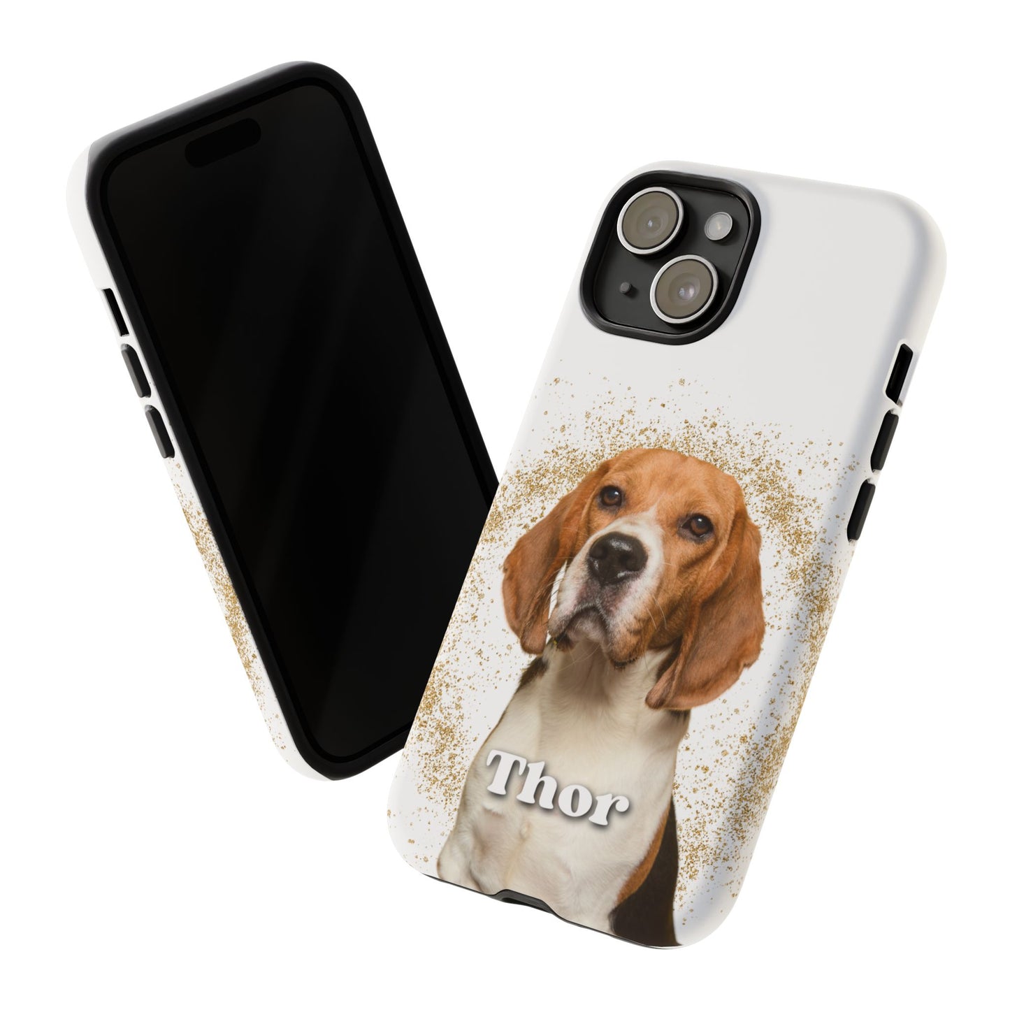 Personalized Dog Phone Case - Custom Pet Dog Cat Design