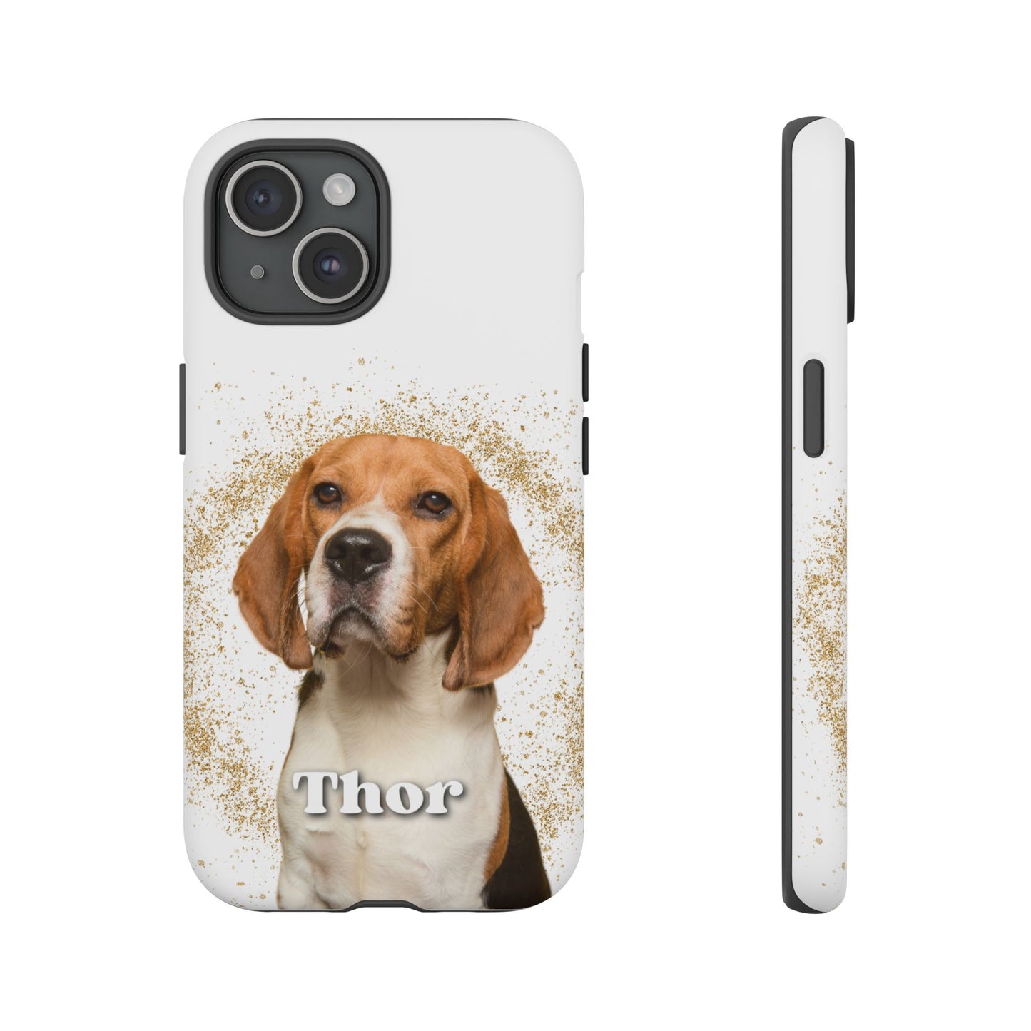 Personalized Dog Phone Case - Custom Pet Dog Cat Design