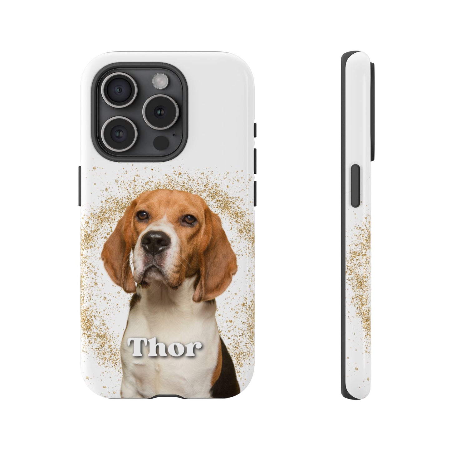 Personalized Dog Phone Case - Custom Pet Dog Cat Design