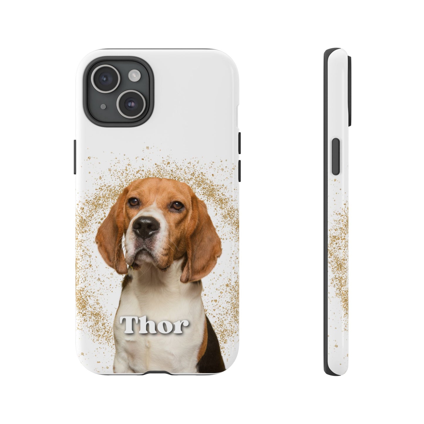 Personalized Dog Phone Case - Custom Pet Dog Cat Design