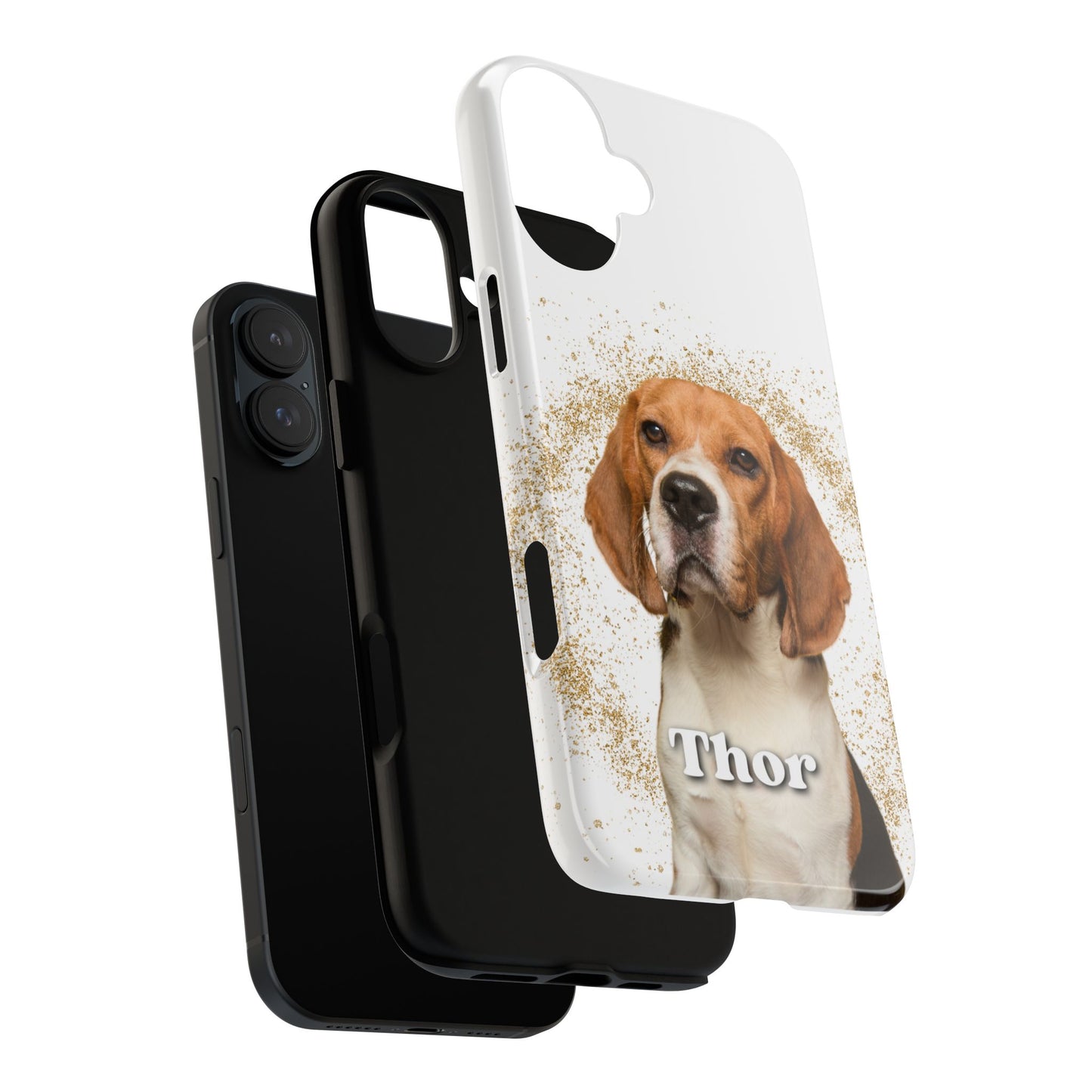 Personalized Dog Phone Case - Custom Pet Dog Cat Design