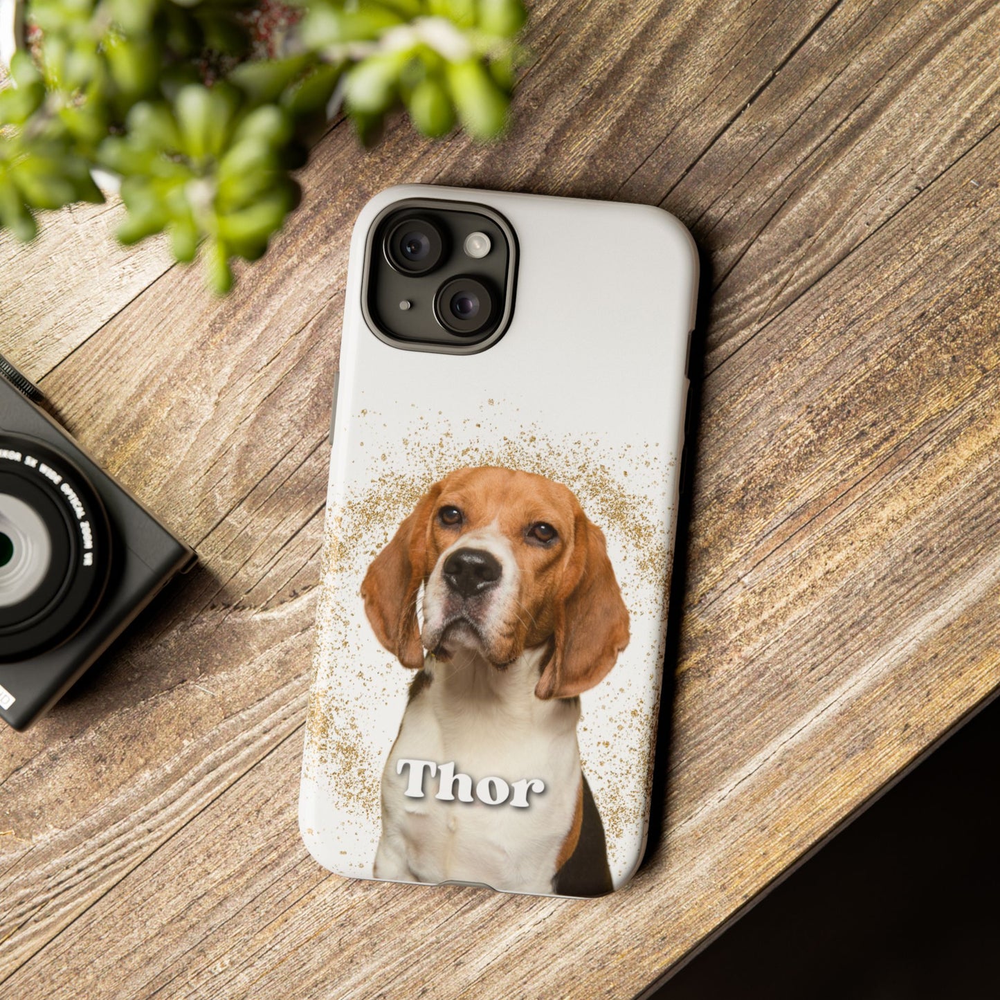 Personalized Dog Phone Case - Custom Pet Dog Cat Design