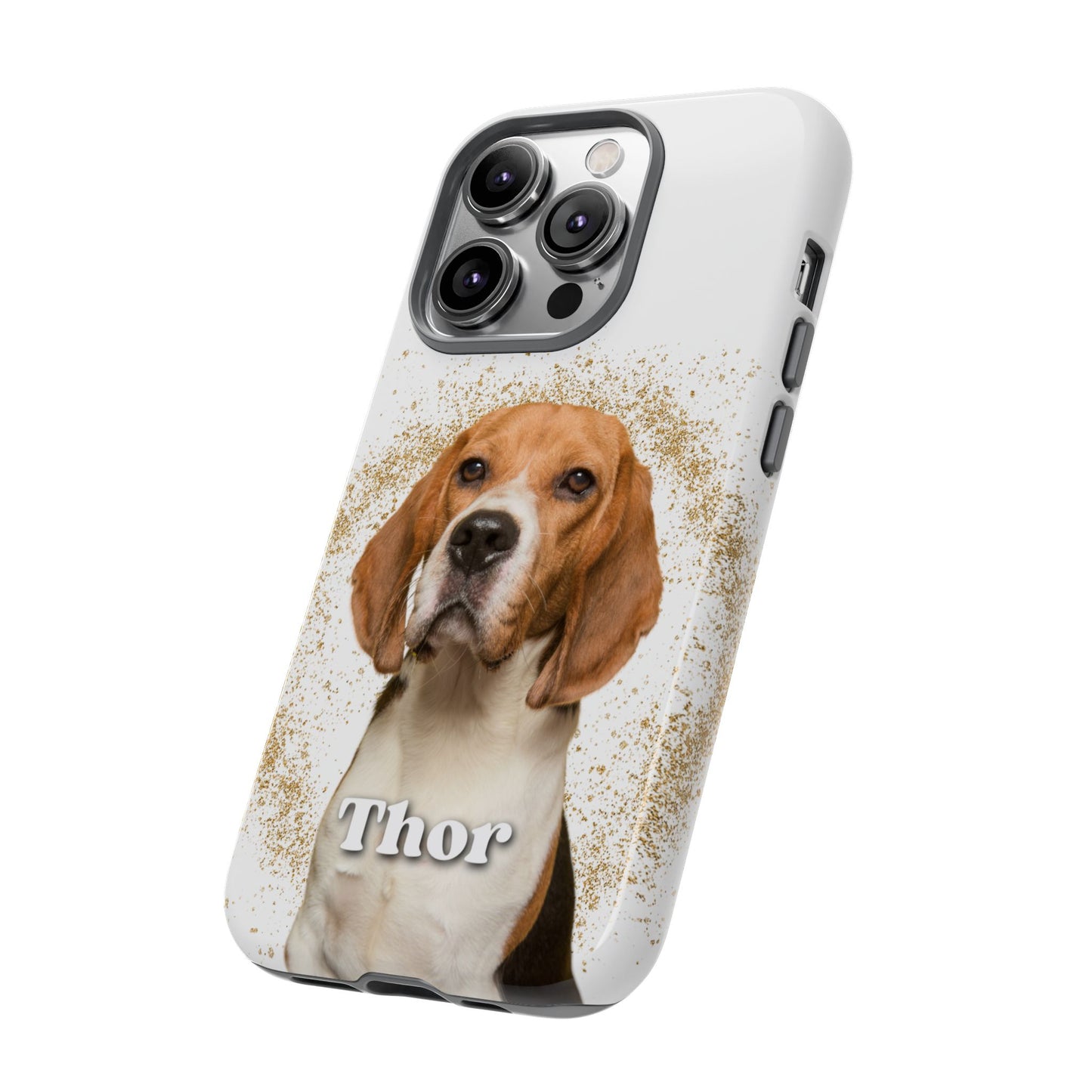 Personalized Dog Phone Case - Custom Pet Dog Cat Design