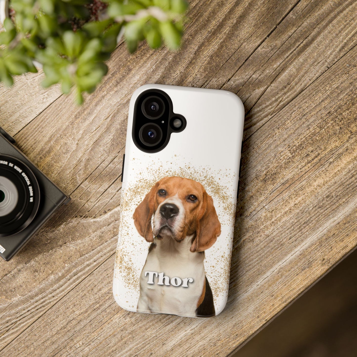 Personalized Dog Phone Case - Custom Pet Dog Cat Design