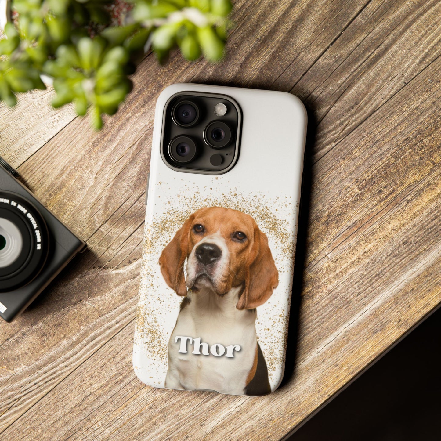 Personalized Dog Phone Case - Custom Pet Dog Cat Design